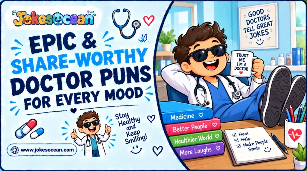 Epic & Share-Worthy Doctor Puns for Every Mood