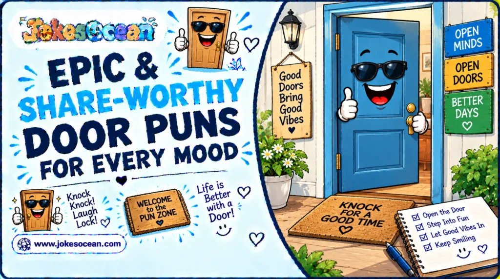 Epic & Share-Worthy Door Puns for Every Mood