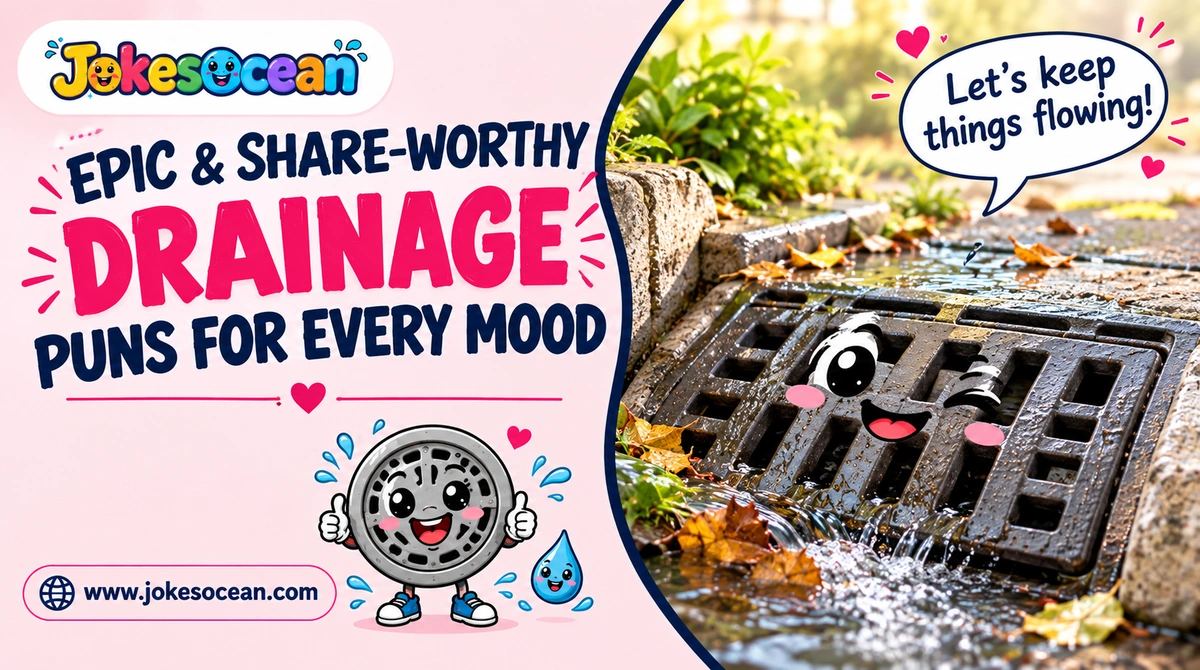 Epic & Share-Worthy Drainage Puns for Every Mood