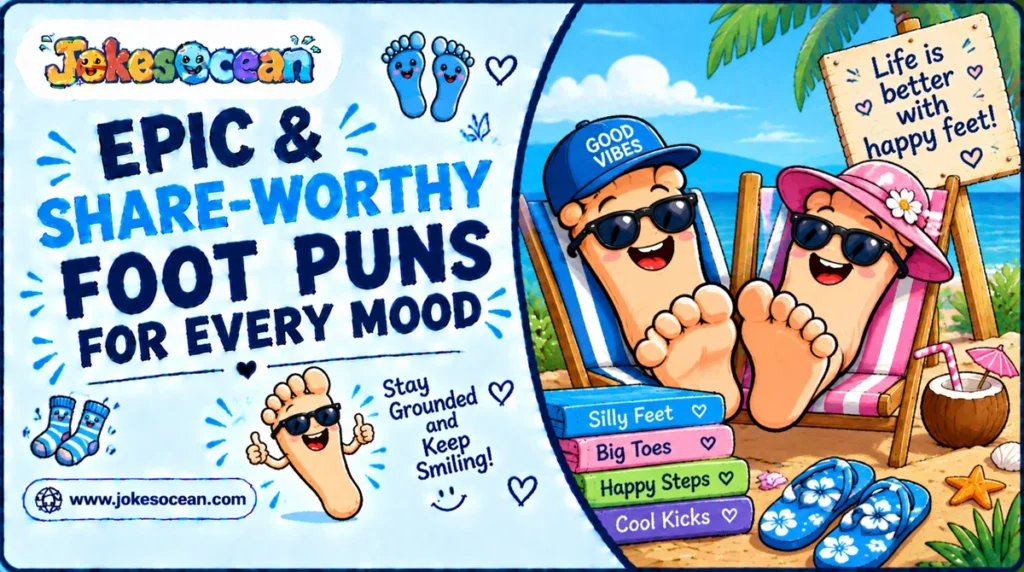 Epic & Share-Worthy Foot Puns for Every Mood