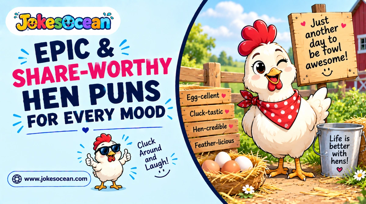 epic-and-share-worthy-hen-puns-for-every-mood Epic & Share-Worthy Hen Puns for Every Mood