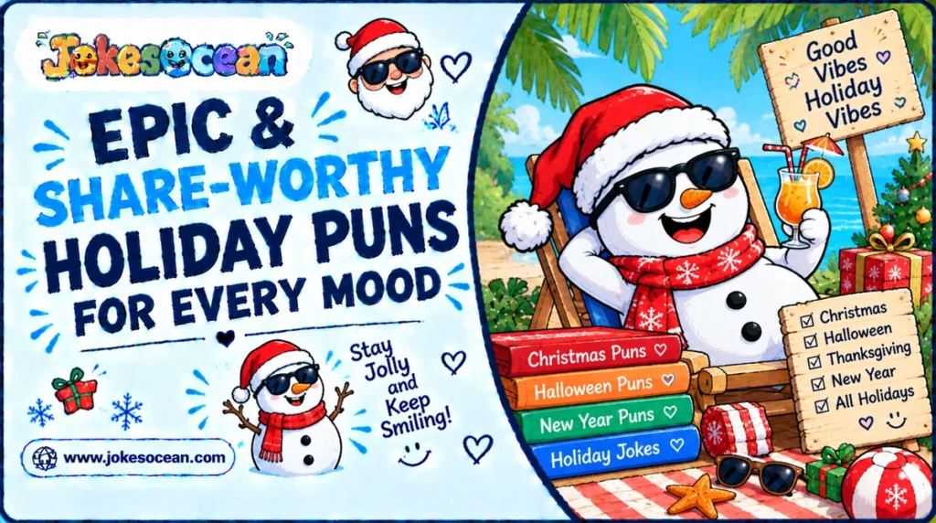 Epic & Share-Worthy Holiday Puns for Every Mood