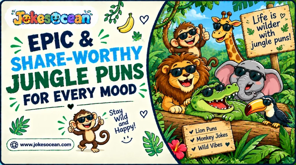 Epic & Share-Worthy Jungle Puns for Every Mood