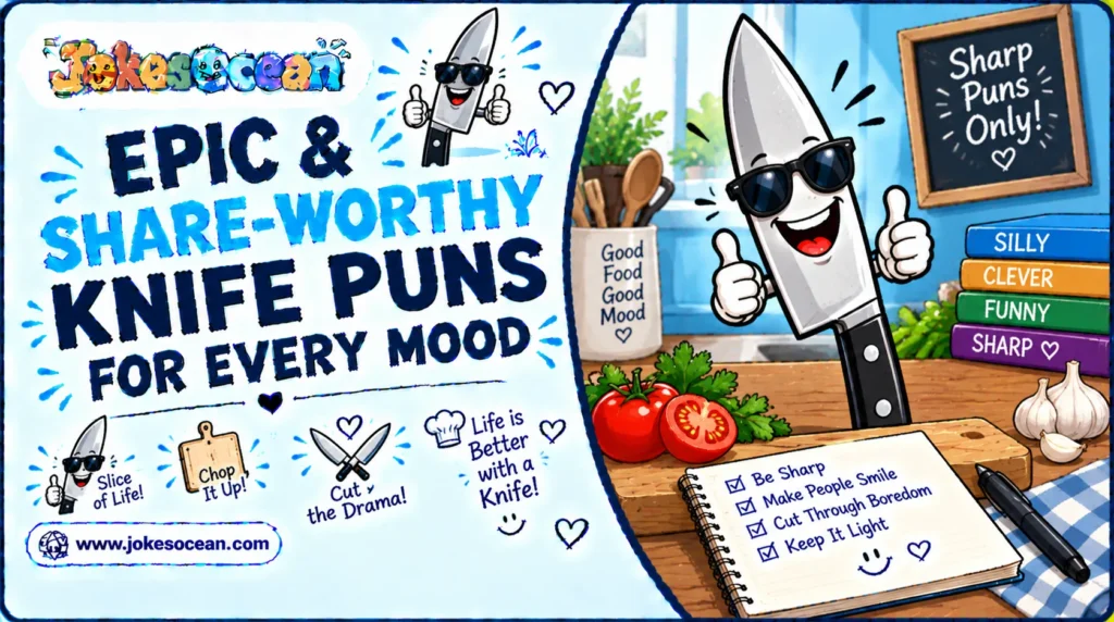 Epic & Share-Worthy Knife Puns for Every Mood