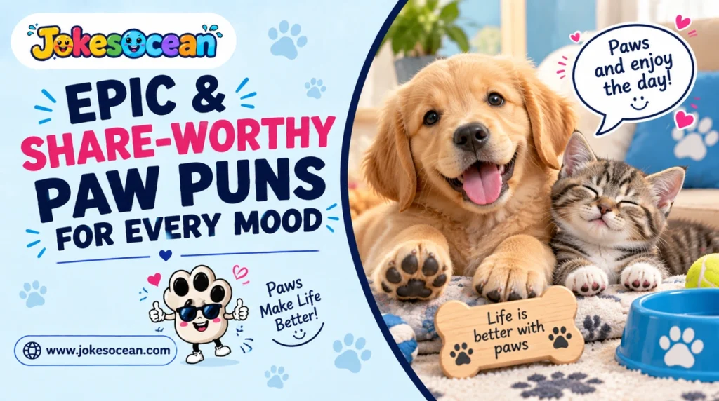 Epic & Share-Worthy Paw Puns for Every Mood
