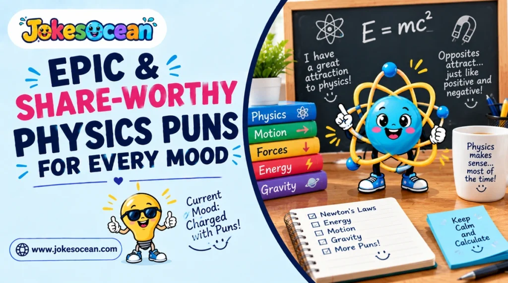 Epic & Share-Worthy Physics Puns for Every Mood