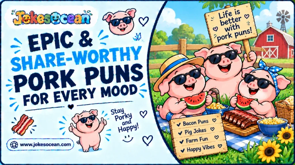 Epic & Share-Worthy Pork Puns for Every Mood