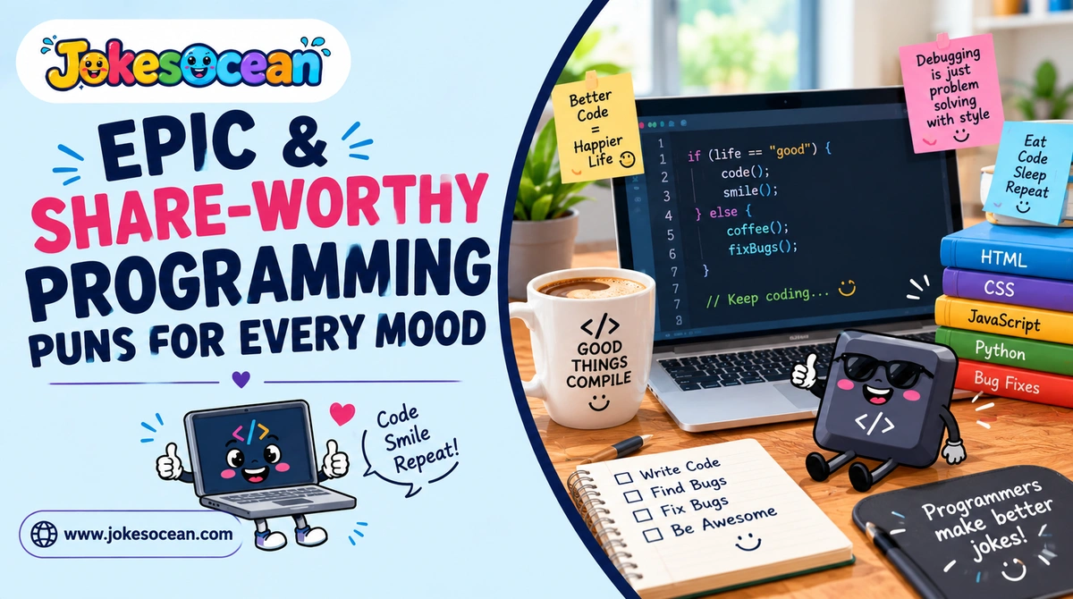 Epic & Share-Worthy Programming Puns for Every Mood