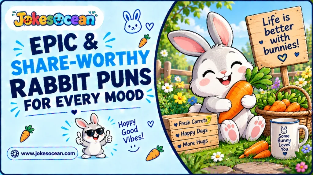 Epic & Share-Worthy Rabbit Puns for Every Mood