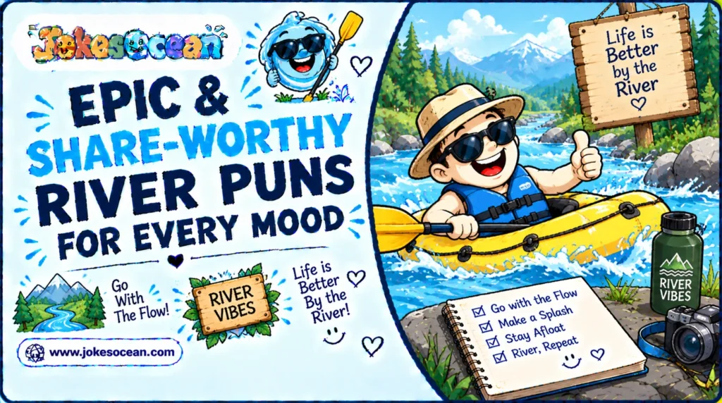 Epic & Share-Worthy River Puns for Every Mood