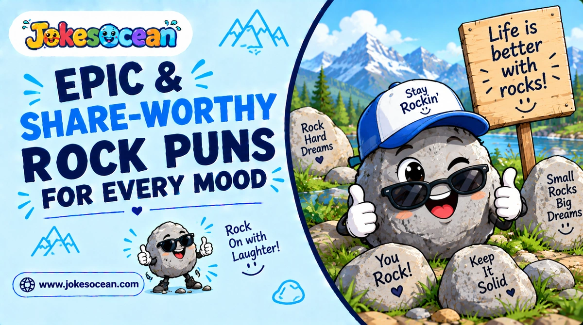 Epic & Share-Worthy Rock Puns for Every Mood