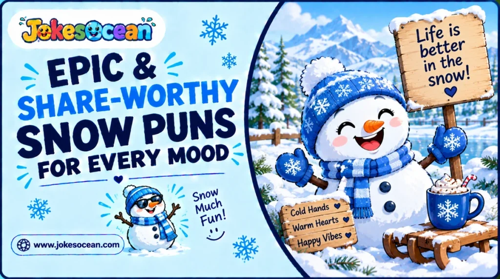 Epic & Share-Worthy Snow Puns for Every Mood