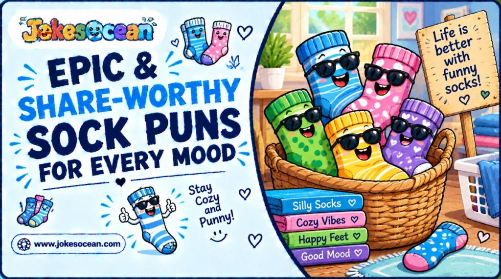 Epic & Share-Worthy Sock Puns for Every Mood