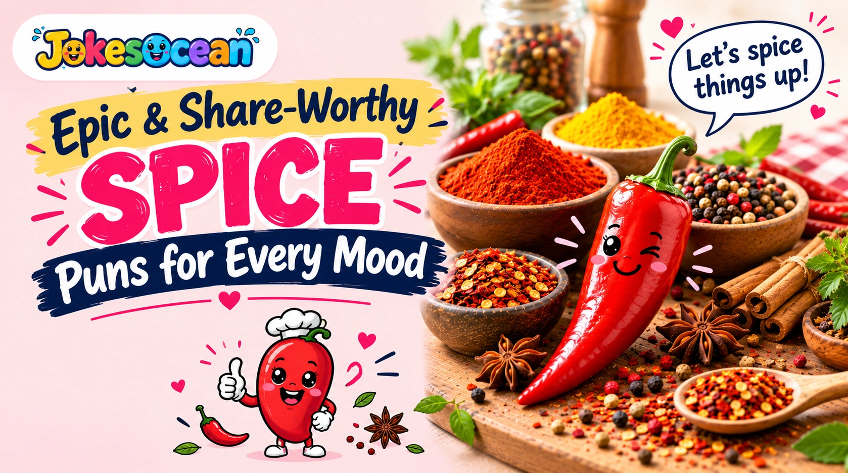 Epic & Share-Worthy Spice Puns for Every Mood