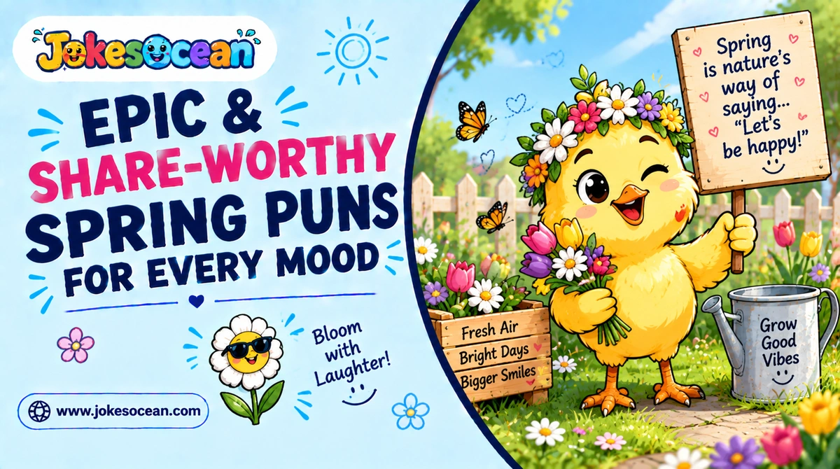 epic-and-share-worthy-spring-puns-for-every-mood Epic & Share-Worthy Spring Puns for Every Mood