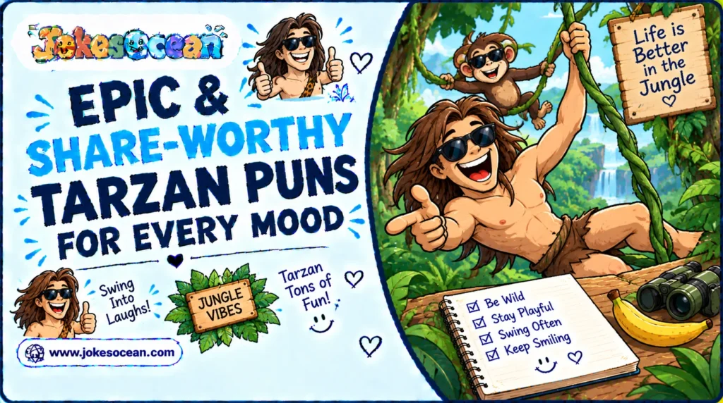 Epic & Share-Worthy Tarzan Puns for Every Mood