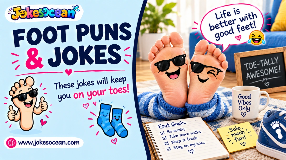 Foot Puns & Jokes