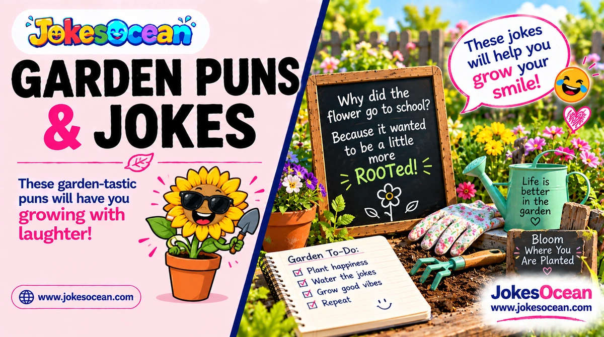 Garden Puns & Jokes