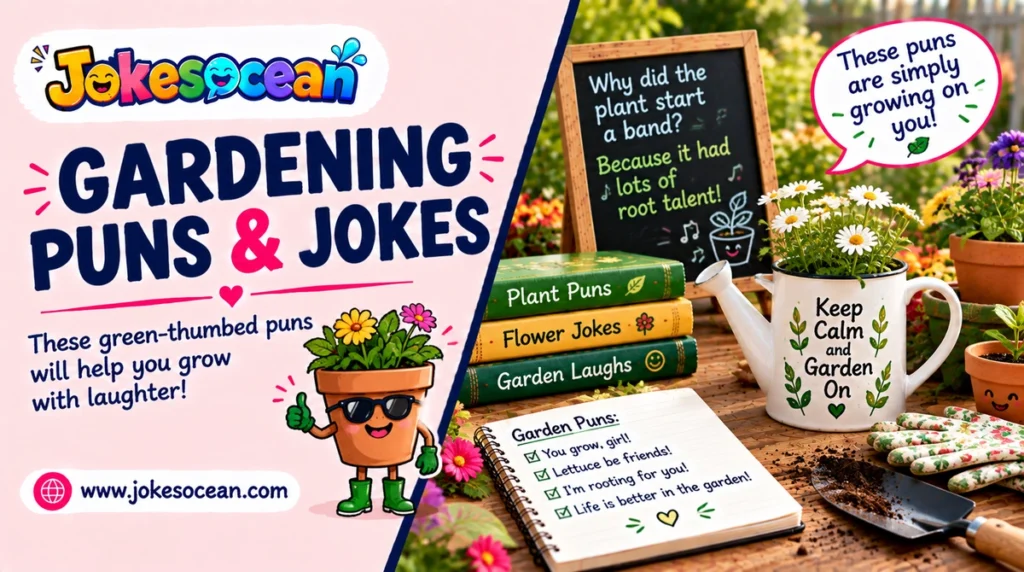 Gardening Puns & Jokes