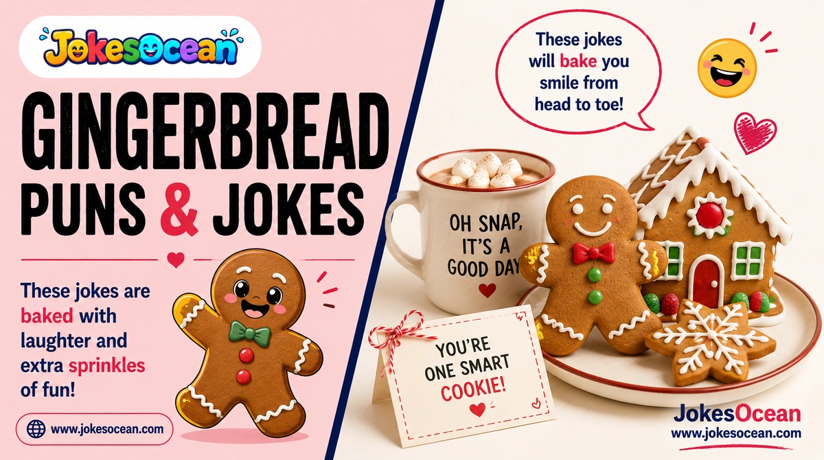 Gingerbread Puns & Jokes