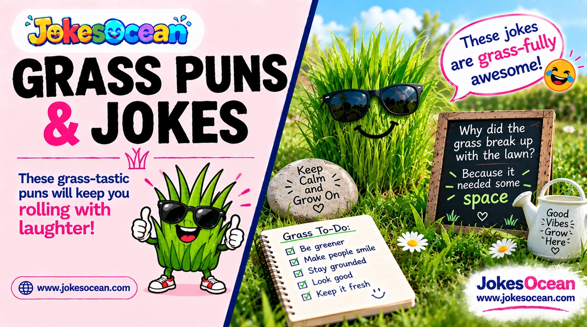 Grass Puns & Jokes