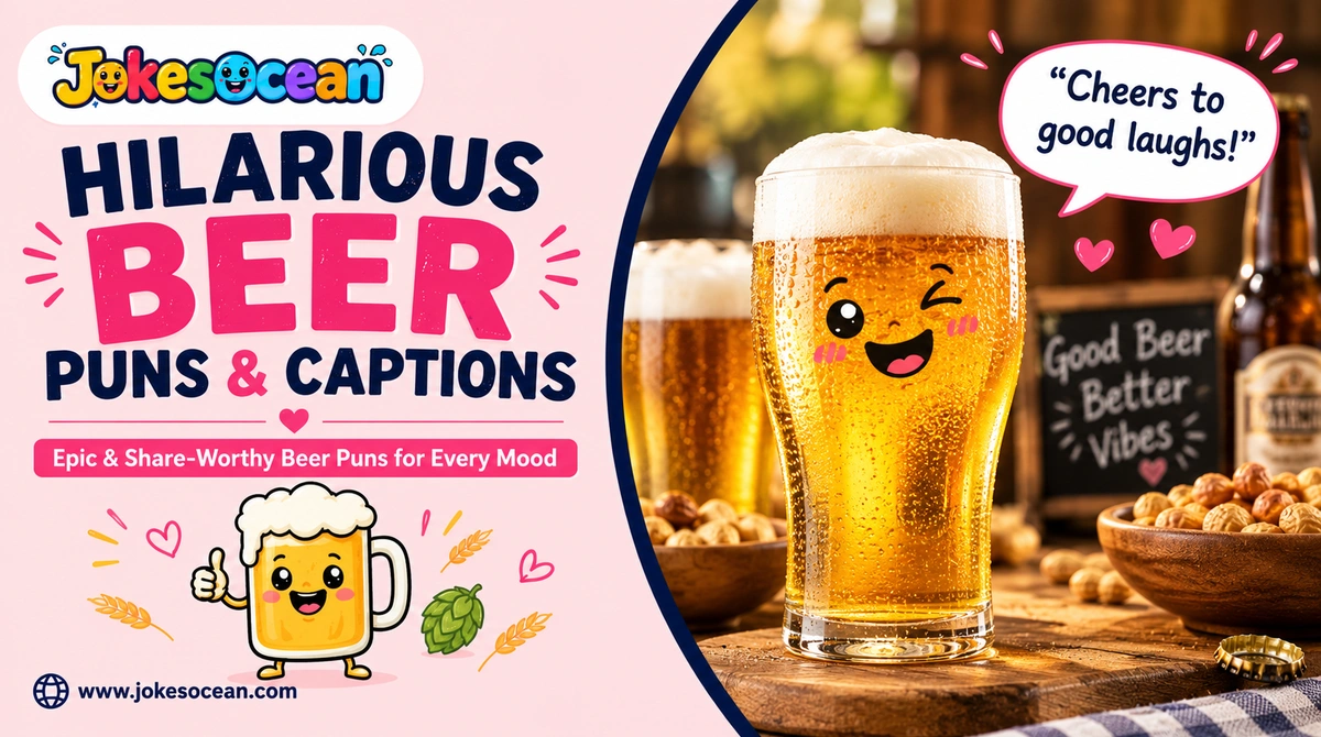 Hilarious Beer Puns & Captions