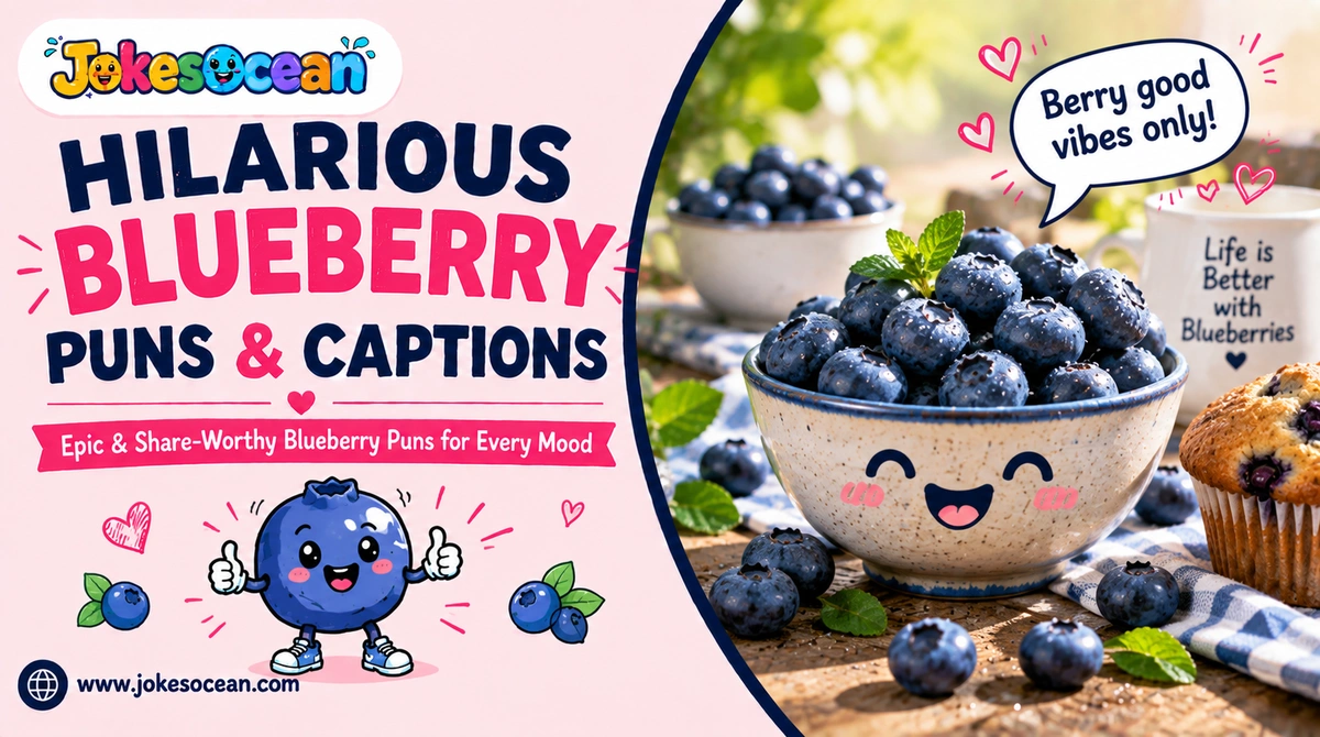 hilarious-blueberry-puns-and-captions Hilarious Blueberry Puns & Captions