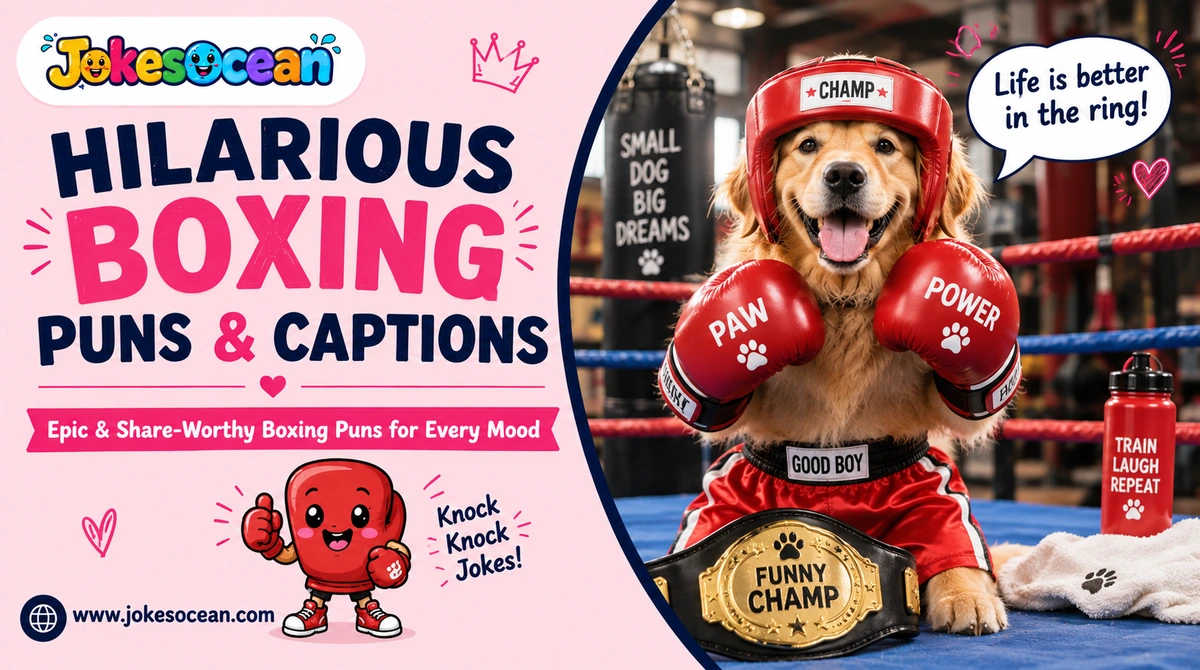 Hilarious Boxing Puns & Captions