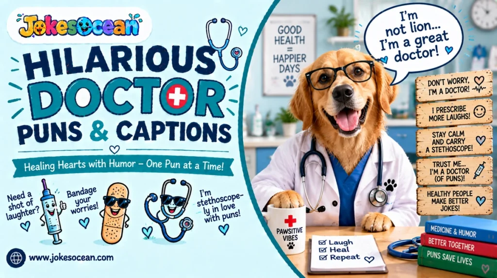 Hilarious Doctor Puns & Captions