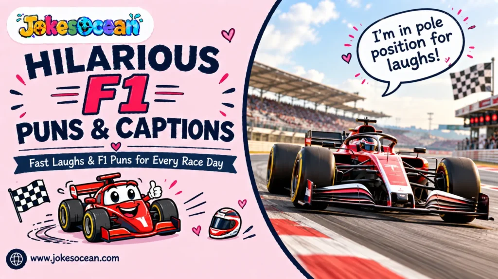 Hilarious F1 Puns & Captions