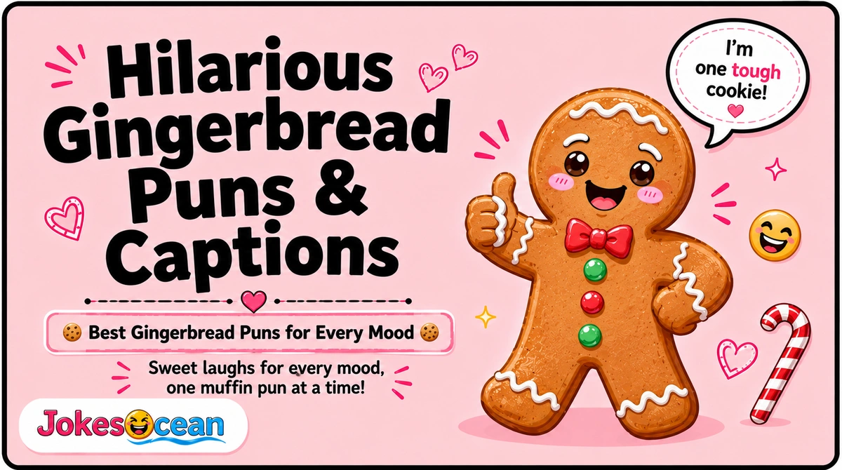 hilarious-gingerbread-puns-and-captions Hilarious Gingerbread Puns & Captions