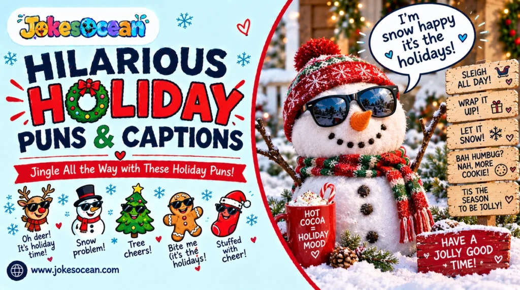 Hilarious Holiday Puns & Captions
