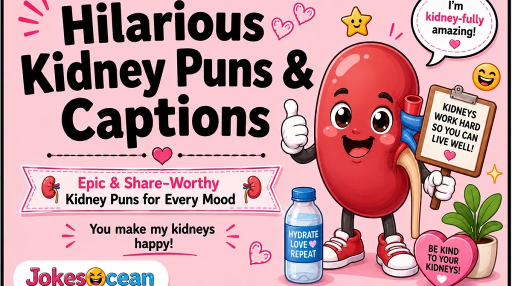 Hilarious Kidney Puns & Captions