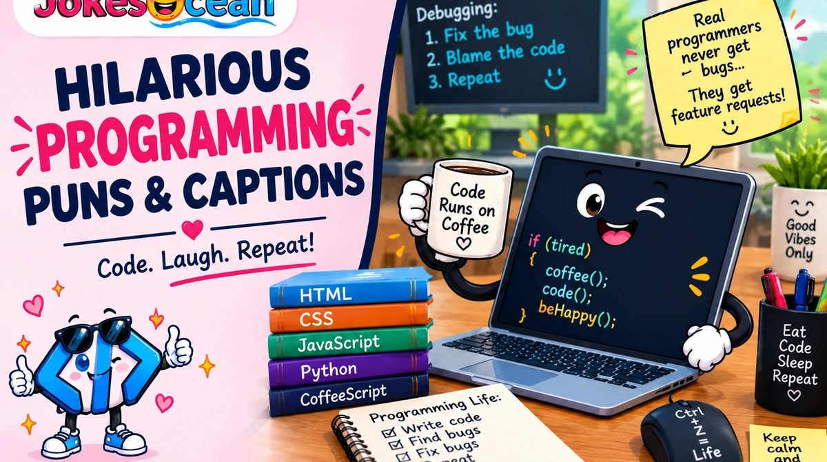 Hilarious Programming Puns & Captions