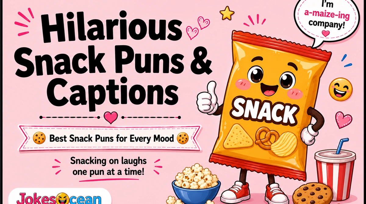 hilarious-snack-puns-and-captions Hilarious Snack Puns & Captions