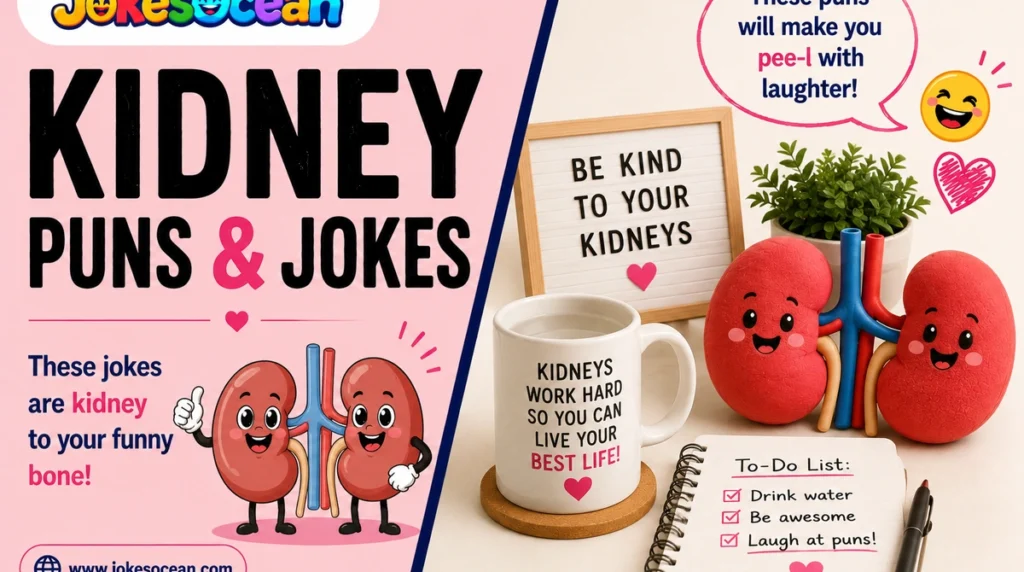 Kidney Puns & Jokes