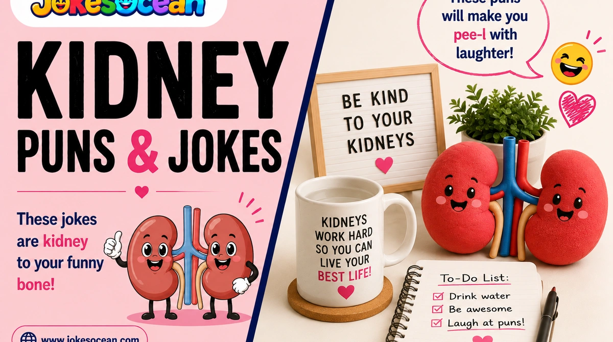 Kidney Puns & Jokes