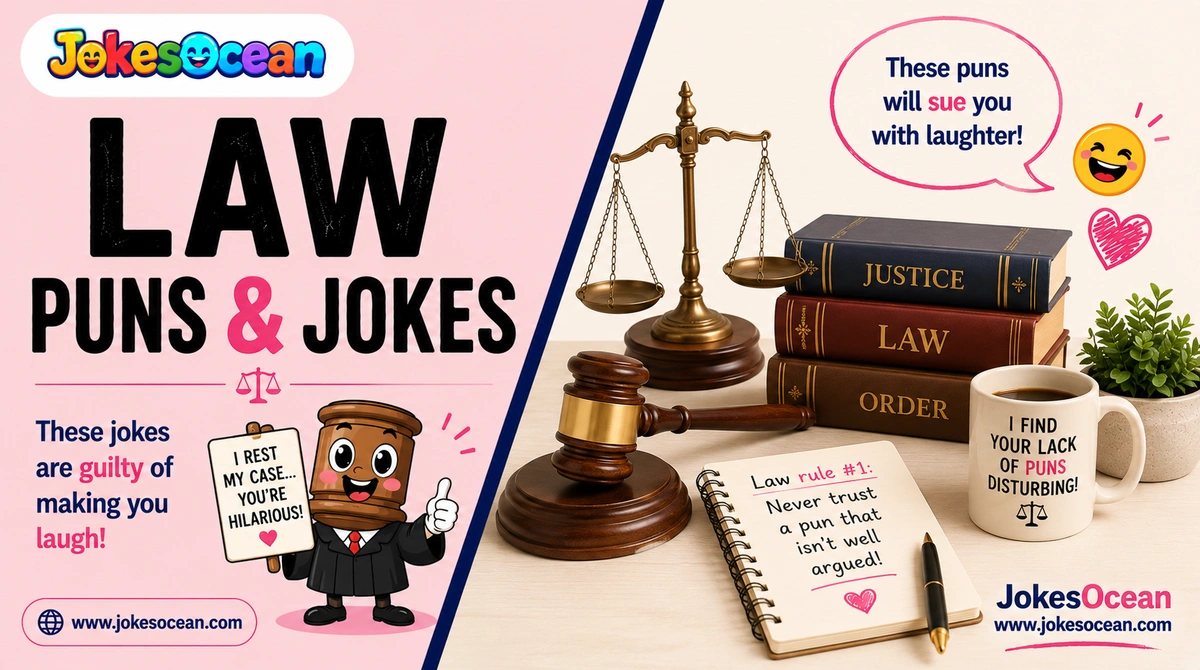 Law Puns, Jokes