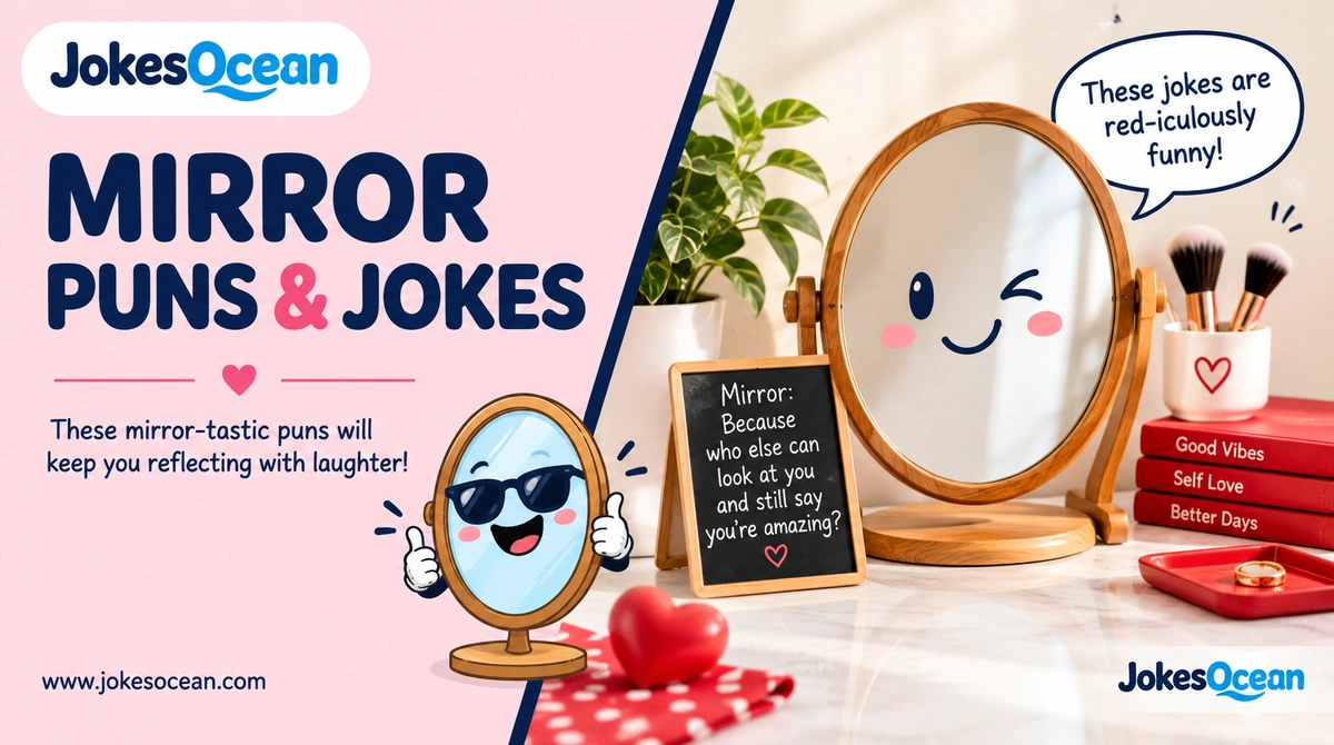 Mirror Puns & Jokes