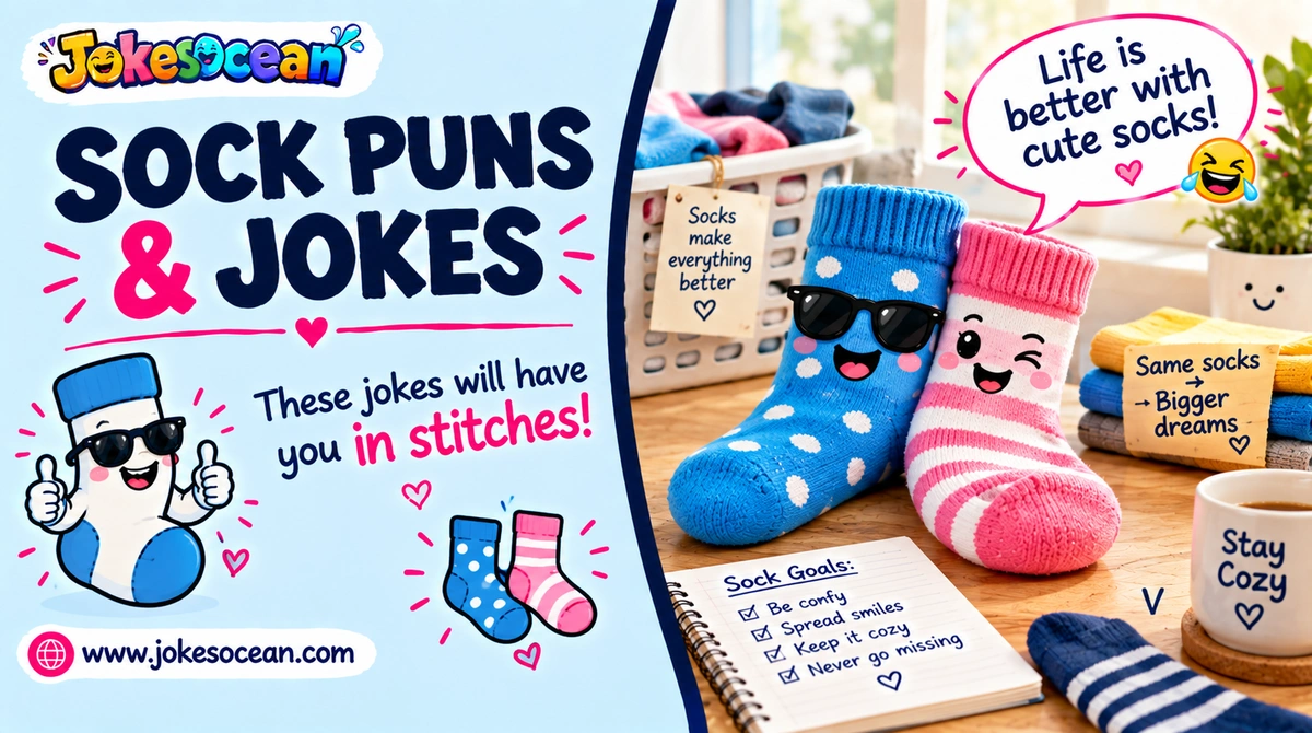 Sock Puns & Jokes