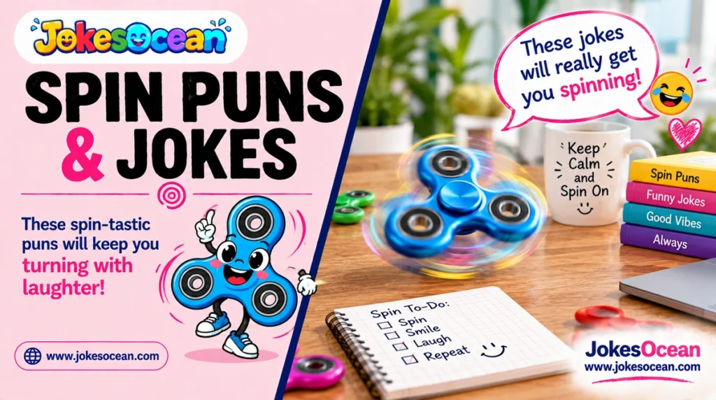 Spin Puns, Jokes