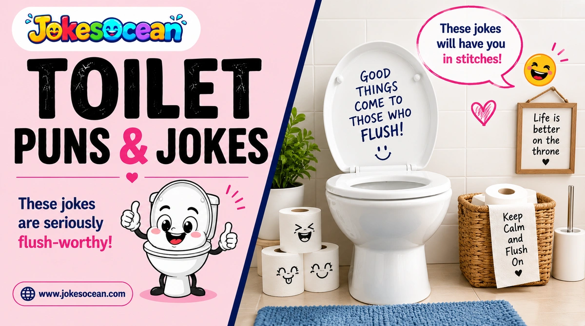 Toilet Puns, Jokes
