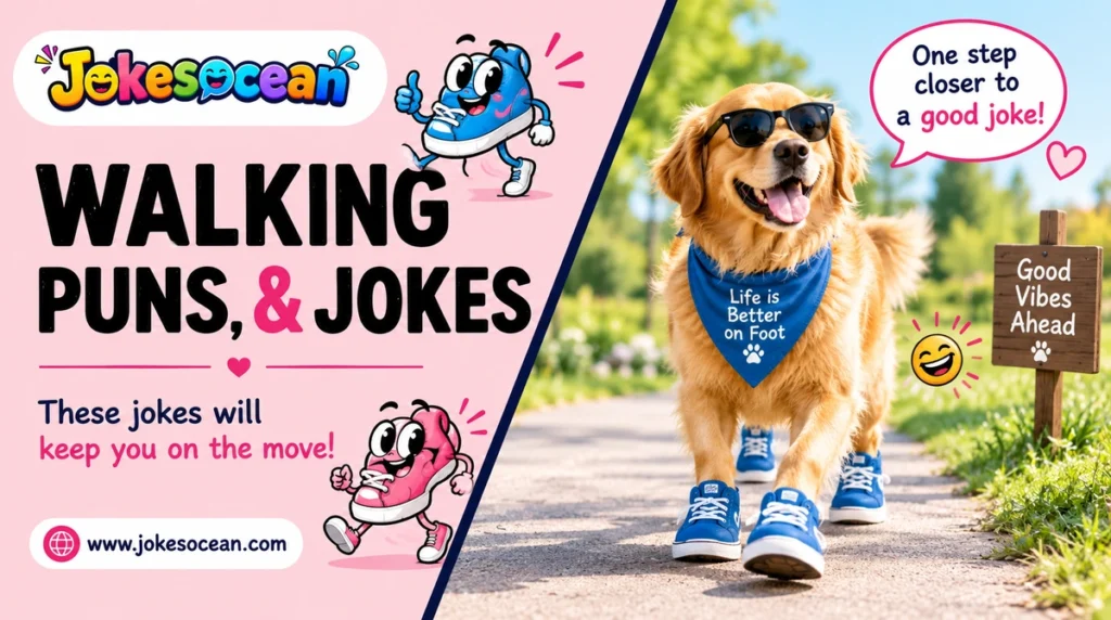 Walking Puns, Jokes