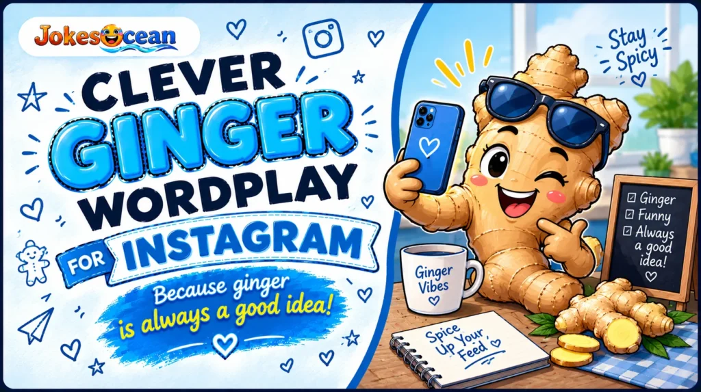 Clever Ginger Wordplay for Instagram