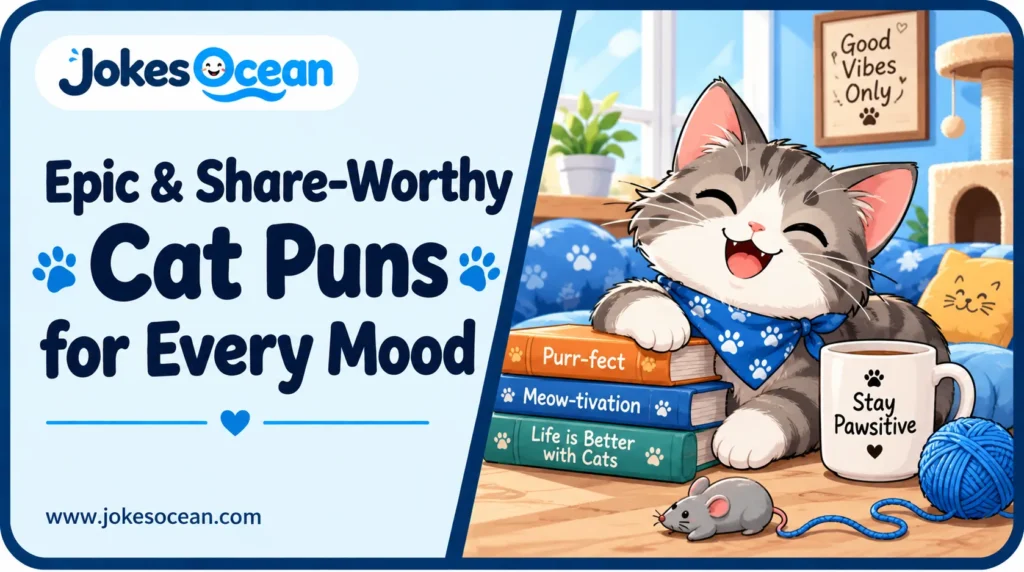 Epic & Share-Worthy Cat Puns for Every Mood
