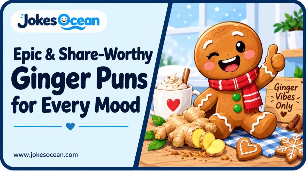 Epic & Share-Worthy Ginger Puns for Every Mood